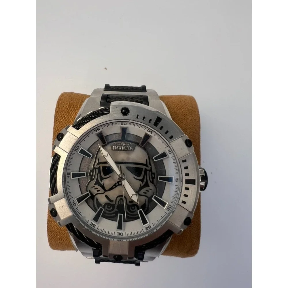 #W023 Invicta Star Wars Stormtrooper 27117 Automatic Ltd Ed 115/1977 Watch